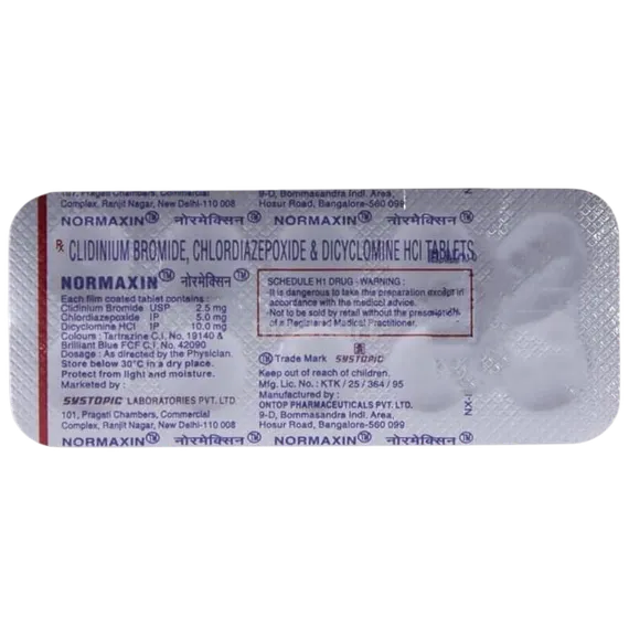 normaxin tablet 10's